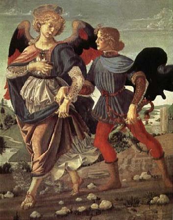 Andrea del Verrocchio Tobias and the Angel oil painting image